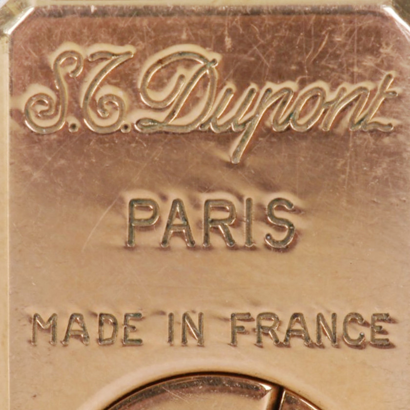 Šķiltava "S.T. DuPont Ligne 1 BR Small, Gold plated"