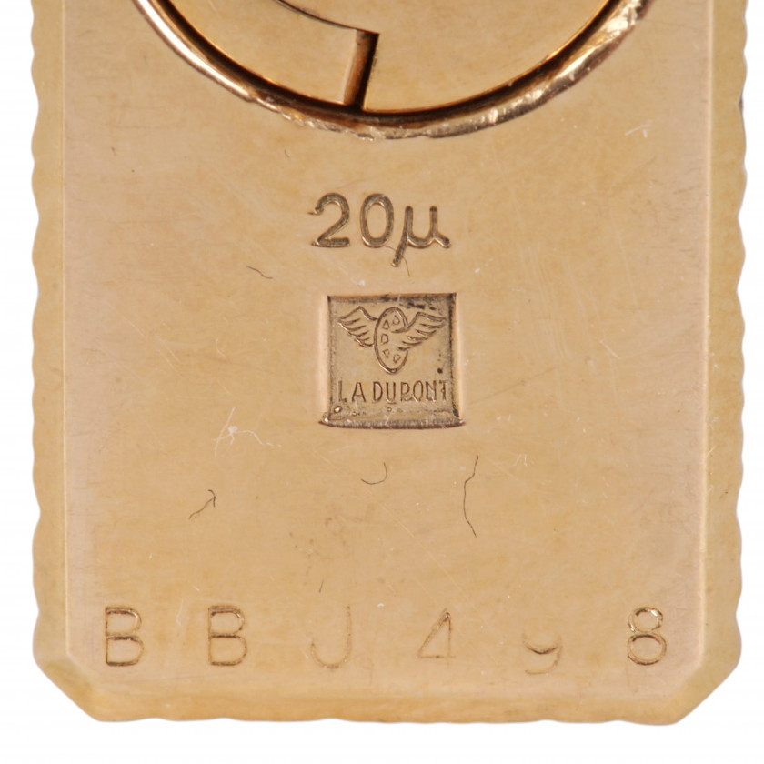 Šķiltava "S.T. DuPont Ligne 1 BR Small, Gold plated"