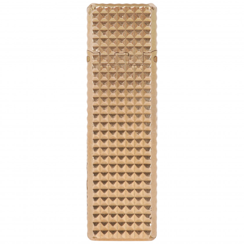 Зажигалка "S.T. DuPont Ligne 1 BR Small, Gold plated diamond heads"