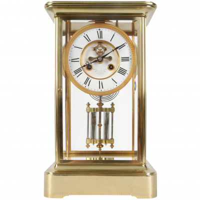 Bronze mantel clock