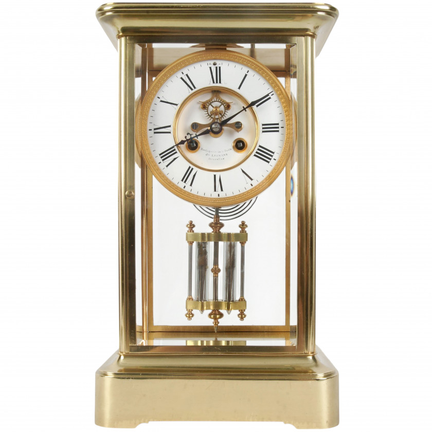 Bronze mantel clock