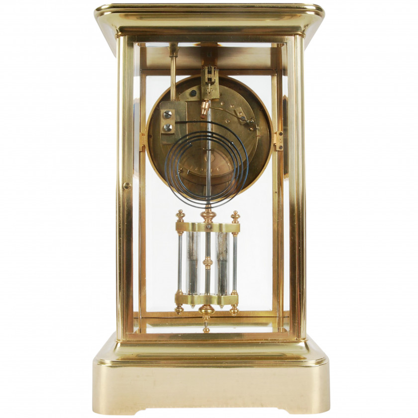 Bronze mantel clock