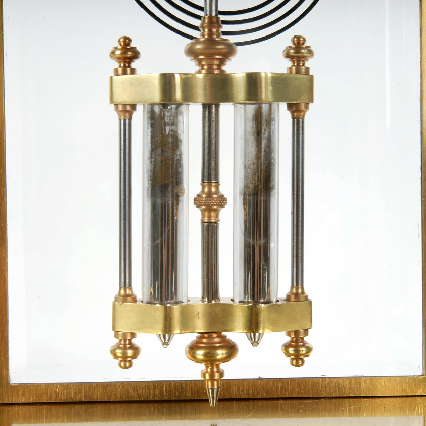 Bronze mantel clock
