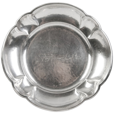 Silver dish