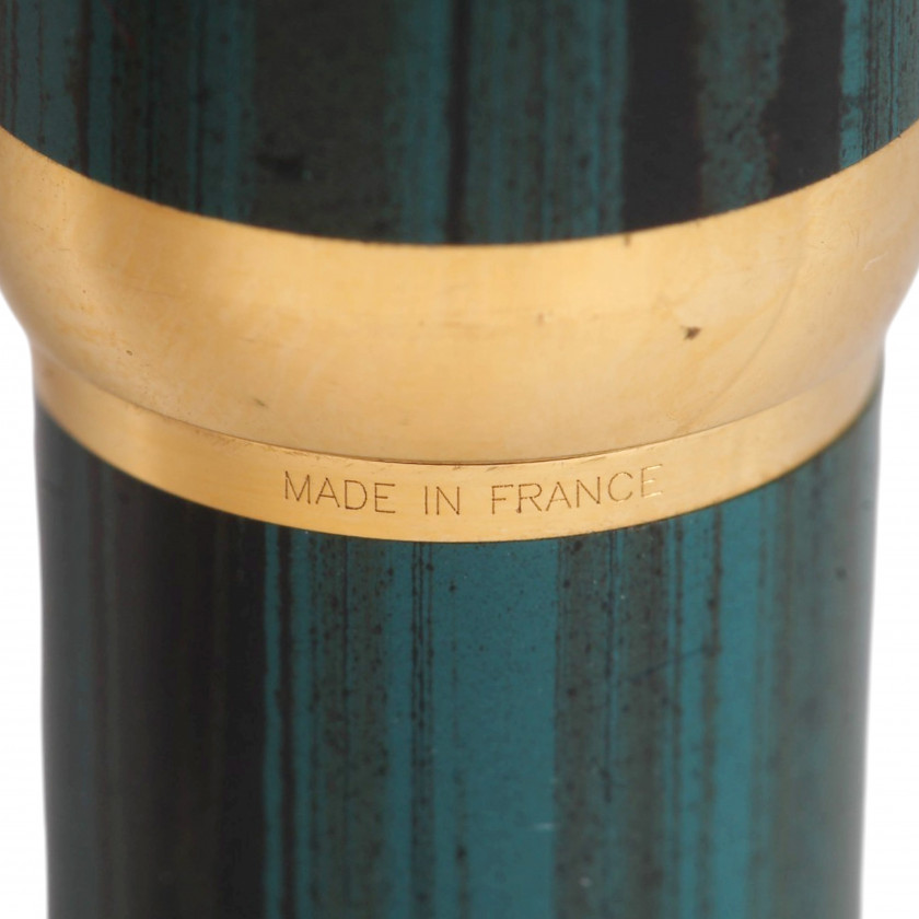Pildspalva "Louis Cartier Dandy Green Ebonite & Gold Fountain Pen"