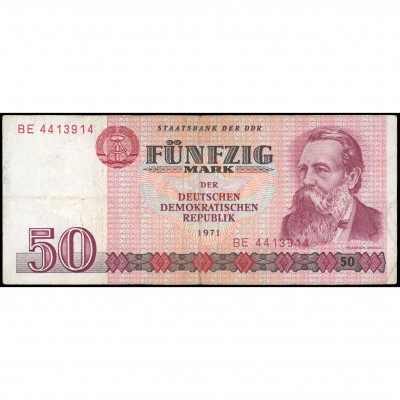 50 Mark, Germany (Democratic Republic), 1971...