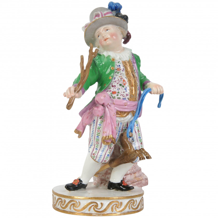 Porcelain Figure "Boy with a Toy Horse"