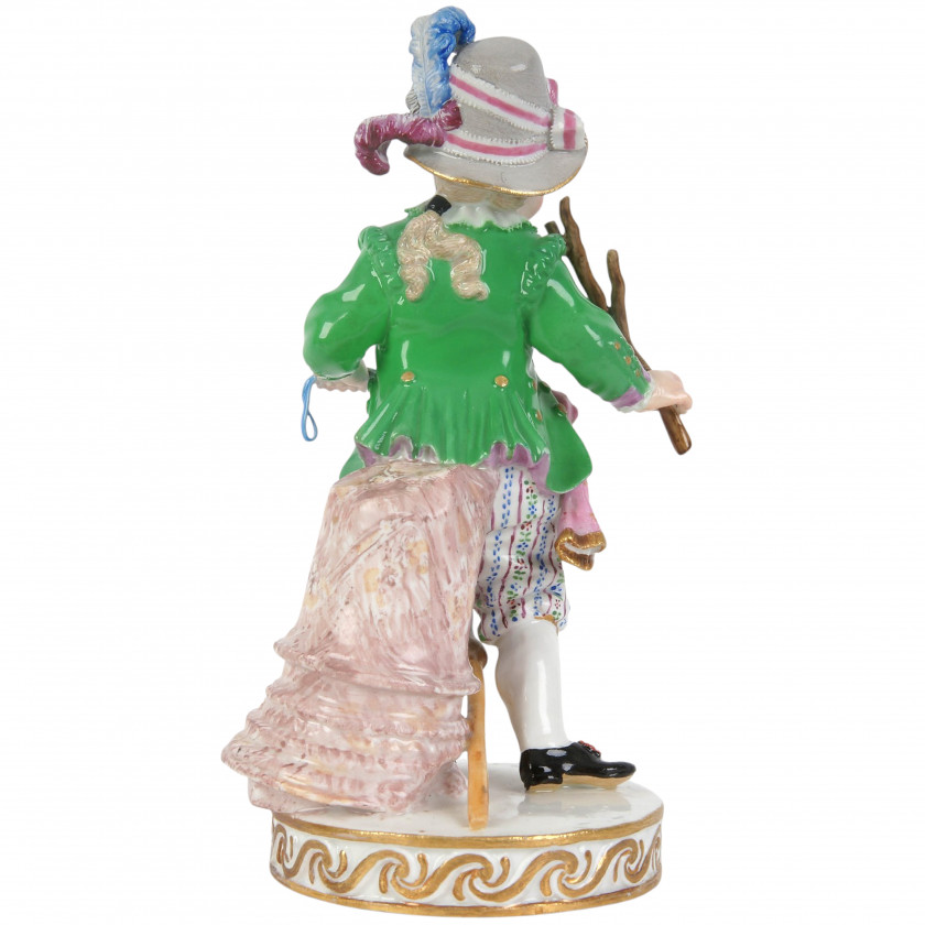 Porcelain Figure "Boy with a Toy Horse"