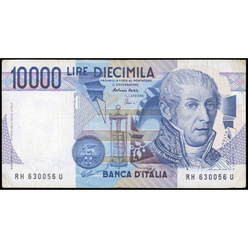 10000 Liru, Itālija, 1984 (VF), Pick 112d