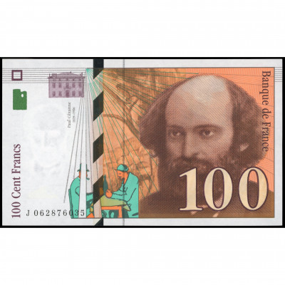 100 Francs, France, 1998 (UNC-), Pick 158a