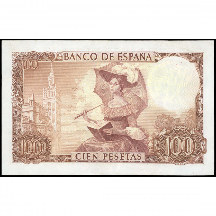 100 Pesetas, Spain, 1970 (XF), Pick 150