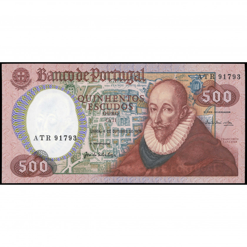 500 Eskudo, Portugāle, 1979 (1982) (UNC), Pick 177a