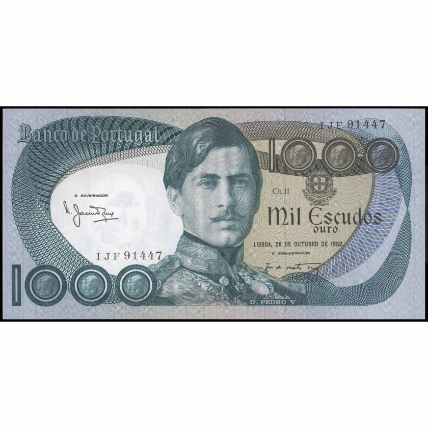 1000 Eskudo, Portugāle, 1982 (UNC), Pick 175e