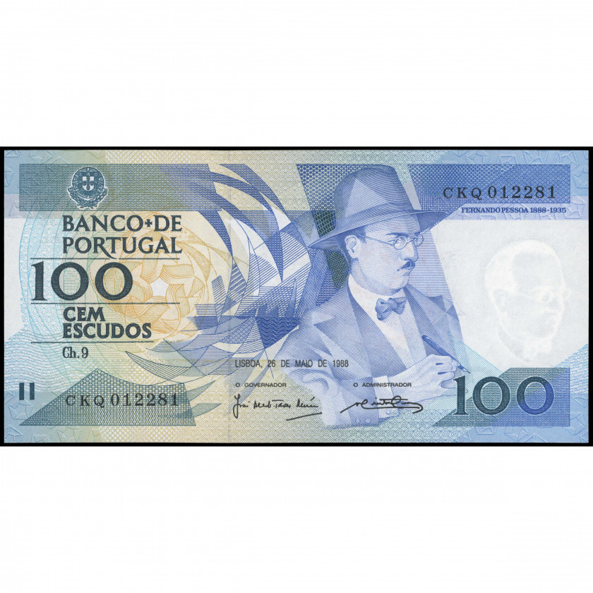 100 Eskudo, Portugāle, 1988 (UNC), Pick 179e
