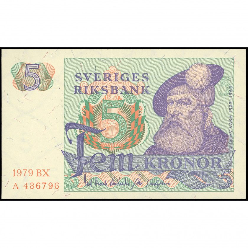 5 Kronor, Sweden, 1979 (AU), Pick 51d