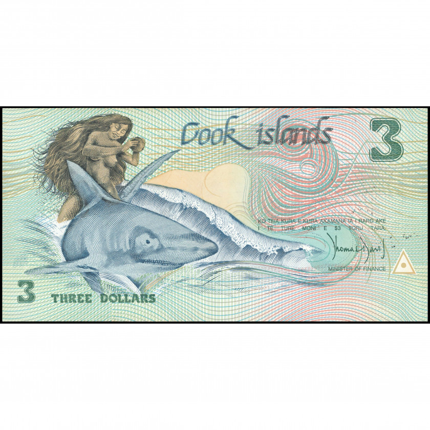 3 Dolāri, Kuka Salas, 1992, "6. Klusā okeāna mākslas festivāls" (UNC), Pick 6