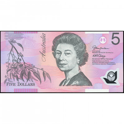 5 Dollars, Australia, 2002 (UNC), Pick 57a