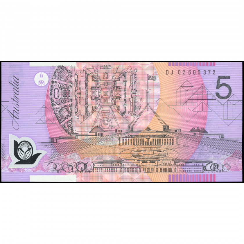 5 Dollars, Australia, 2002 (UNC), Pick 57a