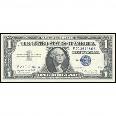 1 Dollar, USA, 1957 (AU), Pick 419a