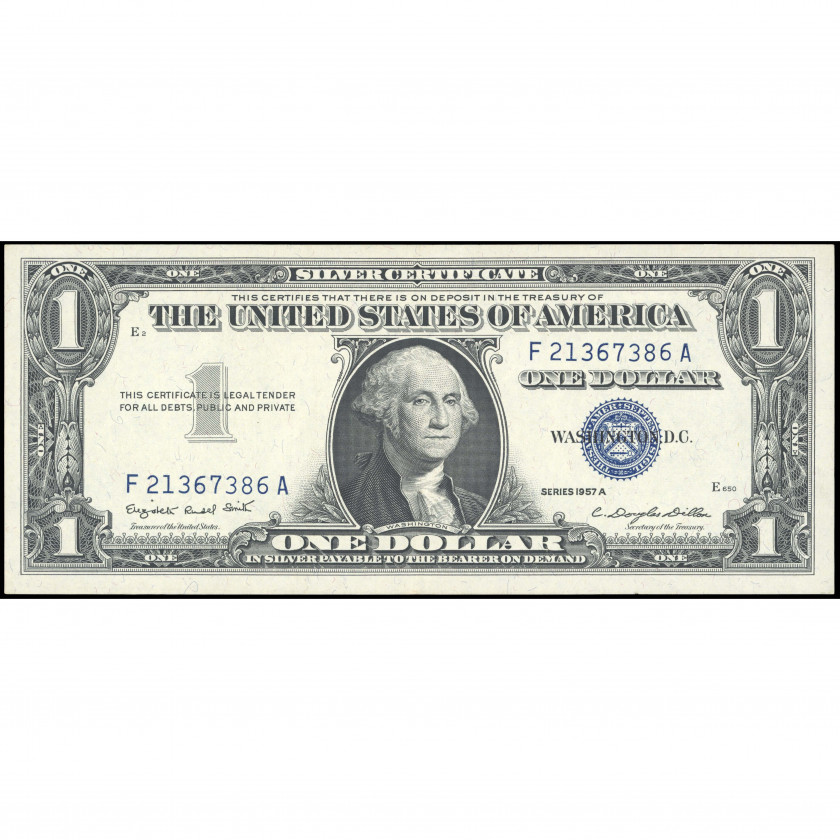 1 Dollar, USA, 1957 (AU), Pick 419a