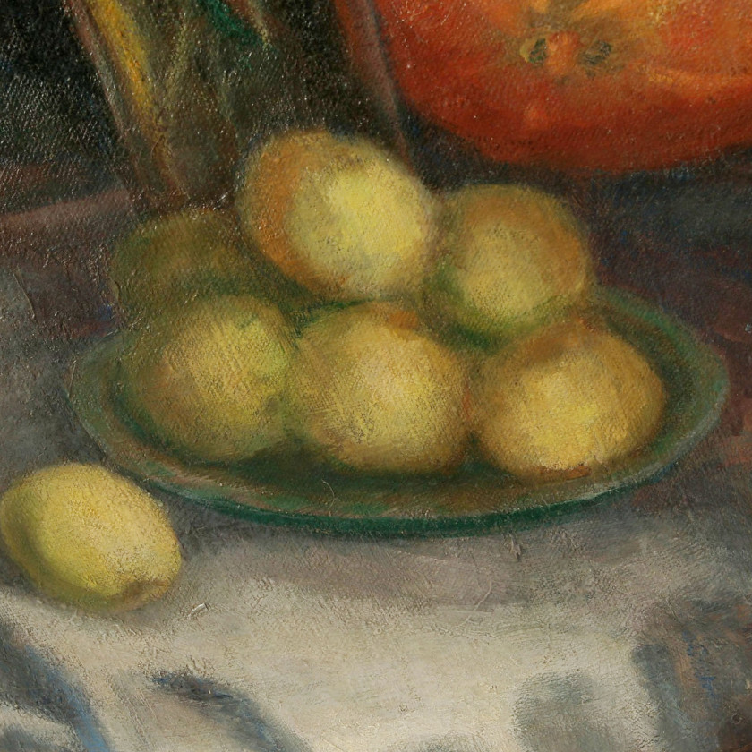 Painting "Still Life with Flowers and Fruits"