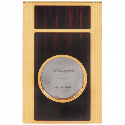 Gold-plated cigar cutter - guillotine 