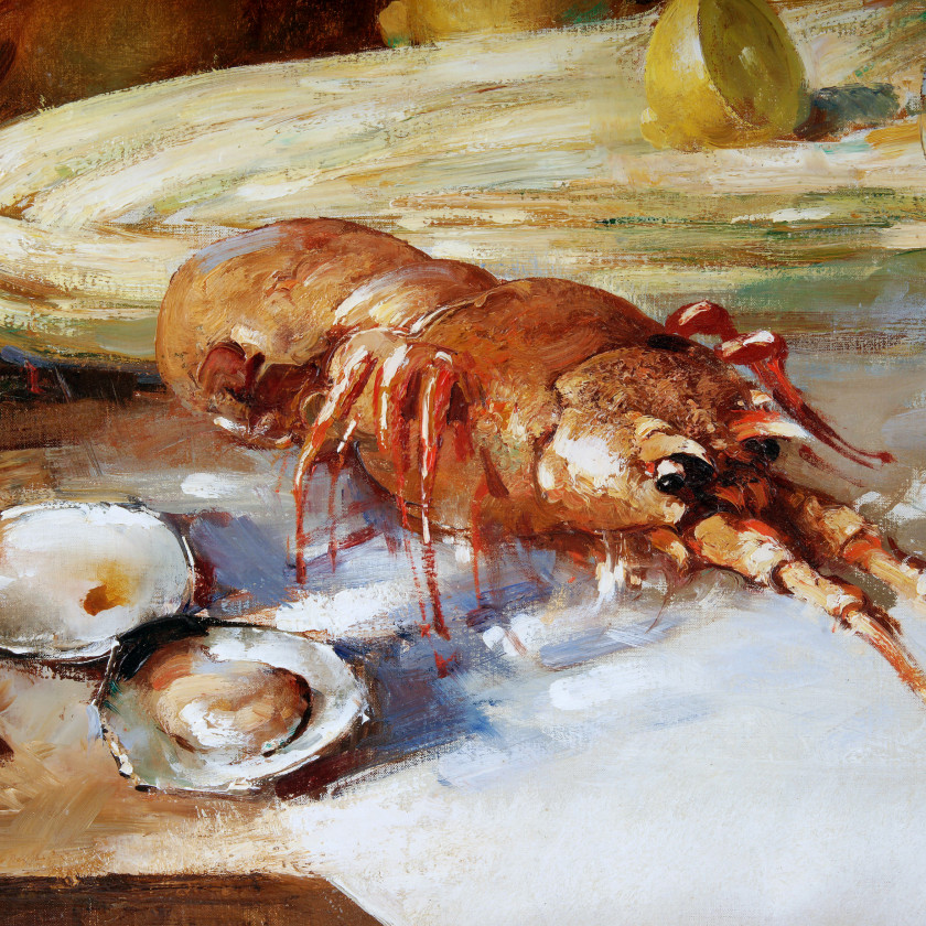 Painting "Still Life with Lobster"