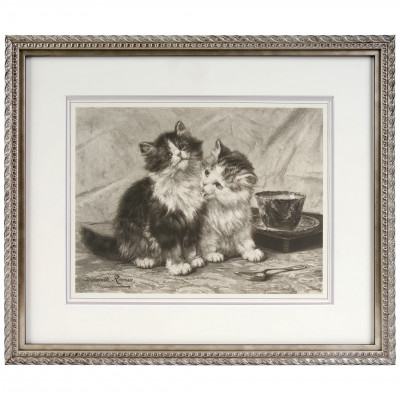 Lithography "Kittens"