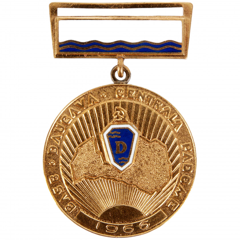 Медаль "Добровольная спортивная ассоциация профсоюзов Даугава"