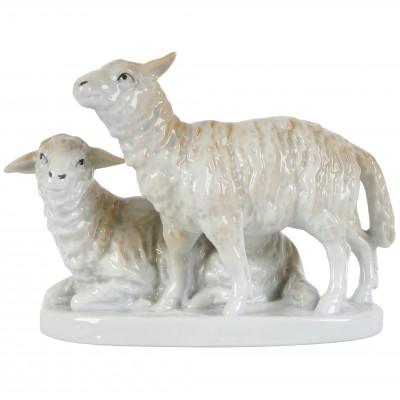 Porcelain figure "Sheeps"