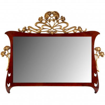 Mirror in Art Nouveau style 