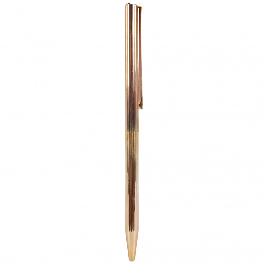 Ручка "S.T. DuPont Paris Classique 45425N Lines Pink Gold Ball Pen"