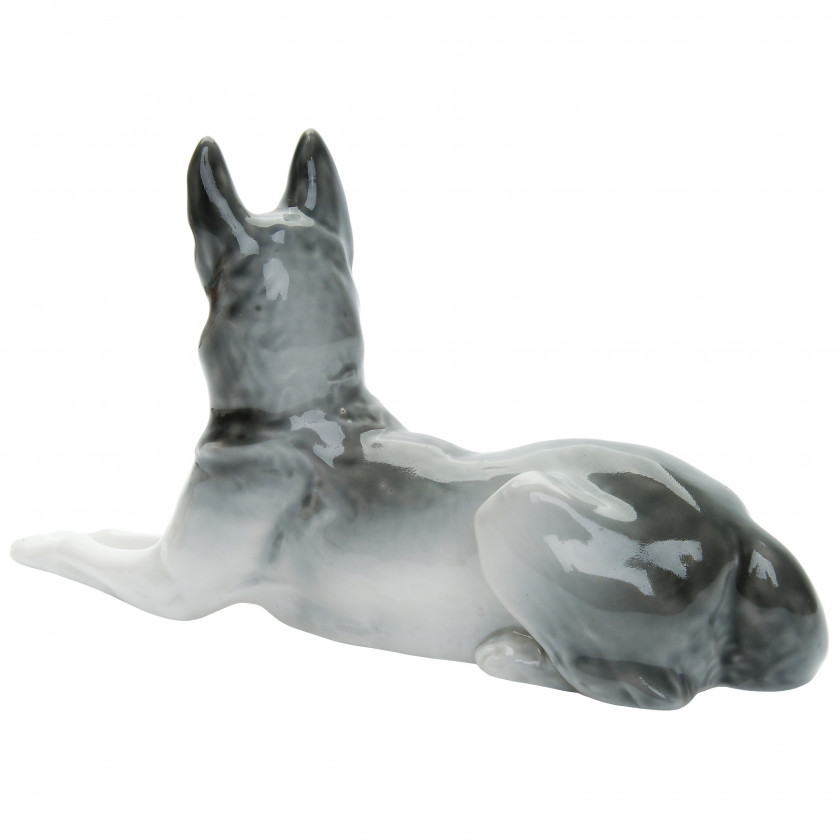 Porcelāna figūra "Vācu aitu suns"