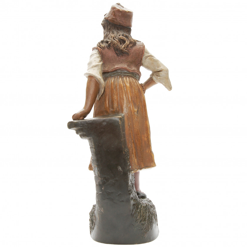 Ceramic figure "Gypsy"