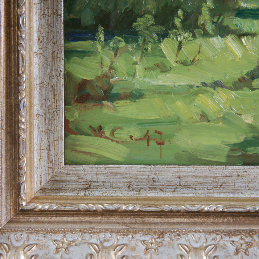 Painting "Country house"