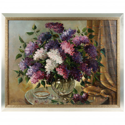 Painting "Still Life, Lilacs"