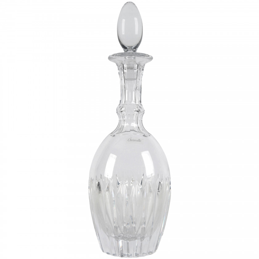 Crystal decanter "Christofle"