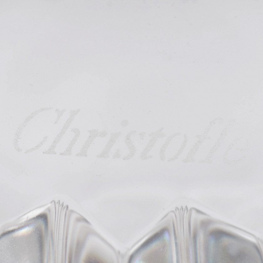 Crystal decanter "Christofle"