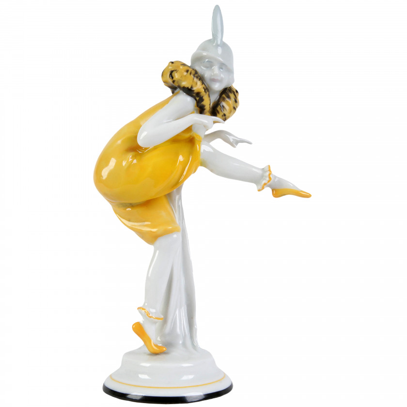 Фарфоровая фигура "Танцовщица"