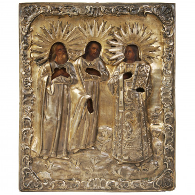 Icon "Holy Martyrs Gury, Samon and Aviv"