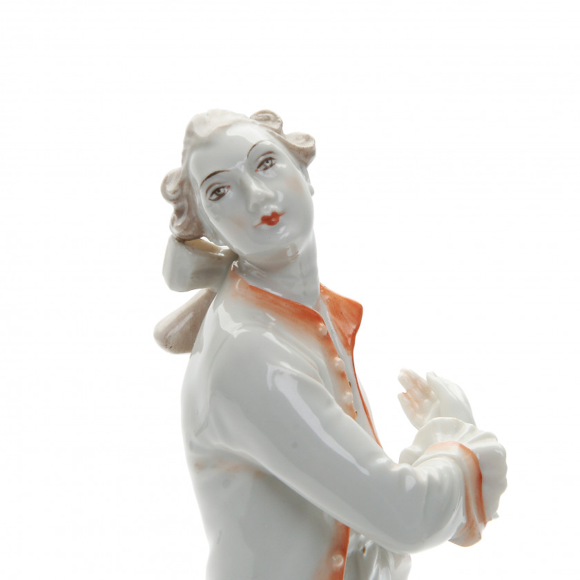 Porcelain figure "Marquis"