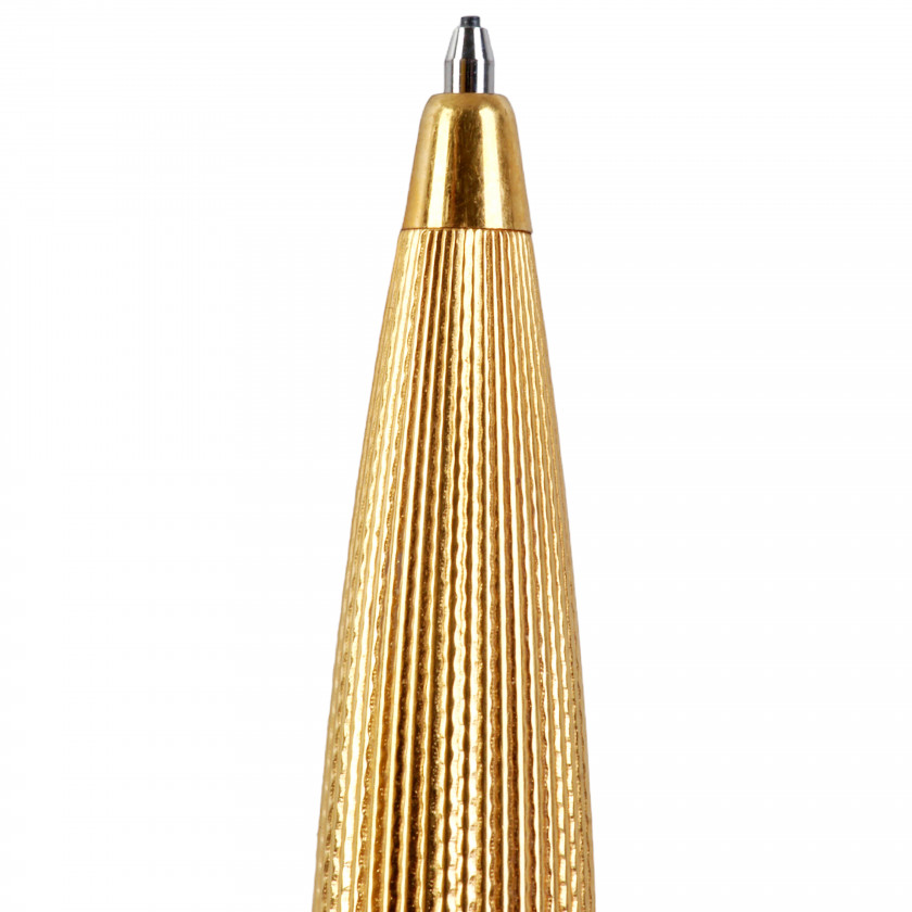 Ручка "S.T. DuPont Paris Olympio De Microns Gold Plated Ballpoint Pen"