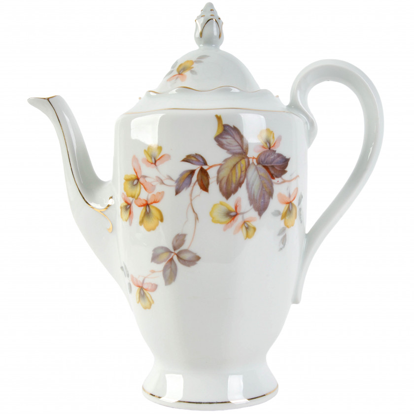 Porcelain coffee pot