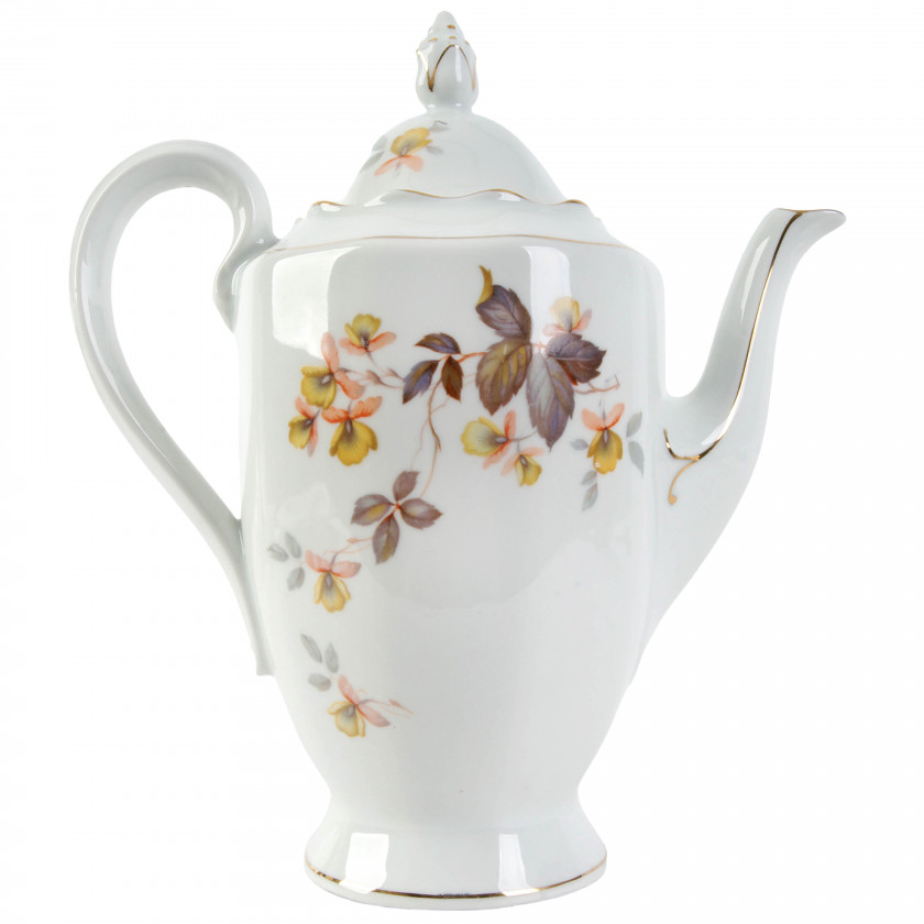 Porcelain coffee pot