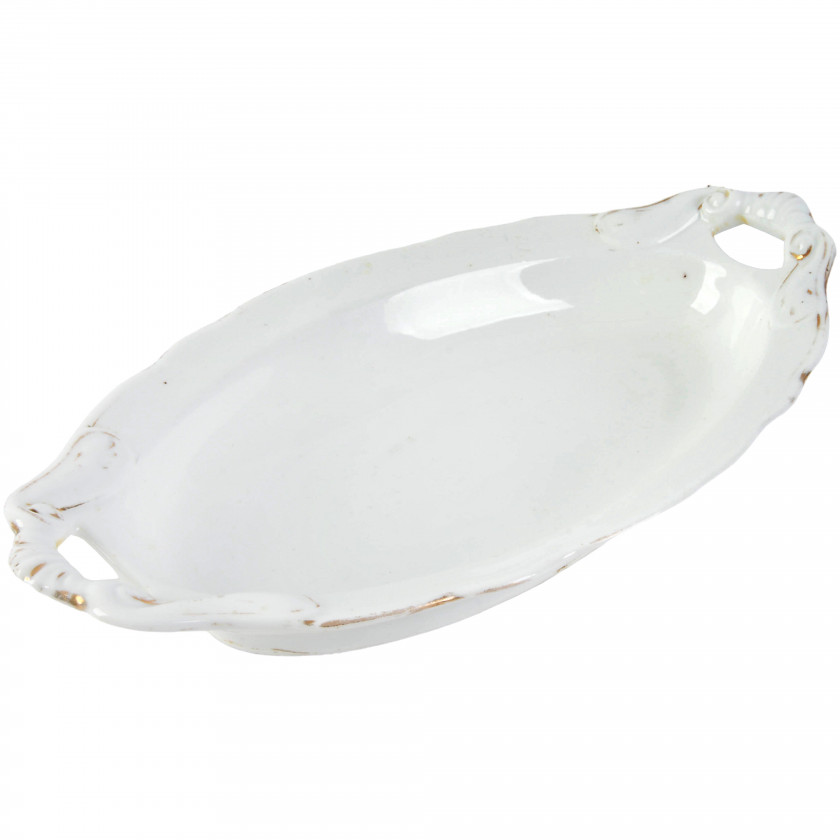 Porcelain serving plate