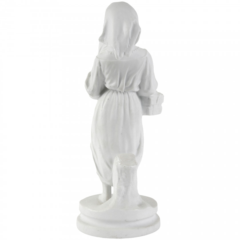 Porcelain figure "Girl with a child in her arms"