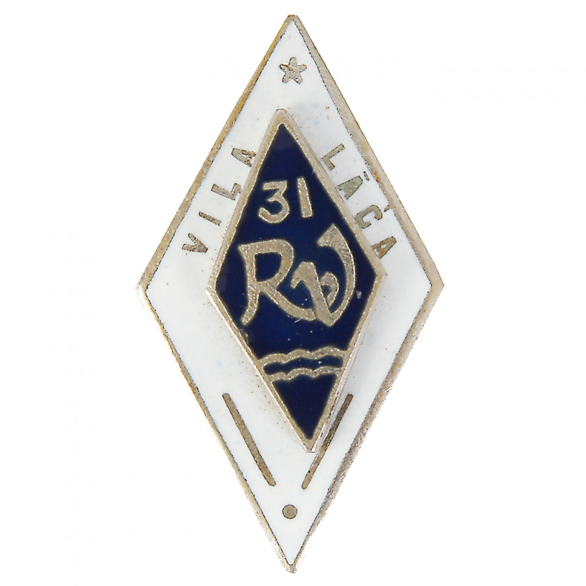 Badge "For graduating from the 31st Riga Vilis Lacis secondary school"