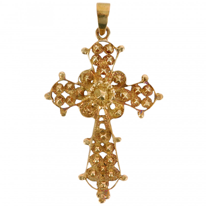 Gold cross