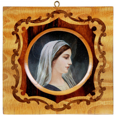 Wooden photo frame