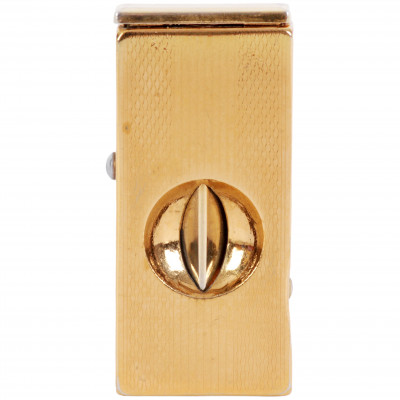 Gold-plated cigar cutter - V-Cut 